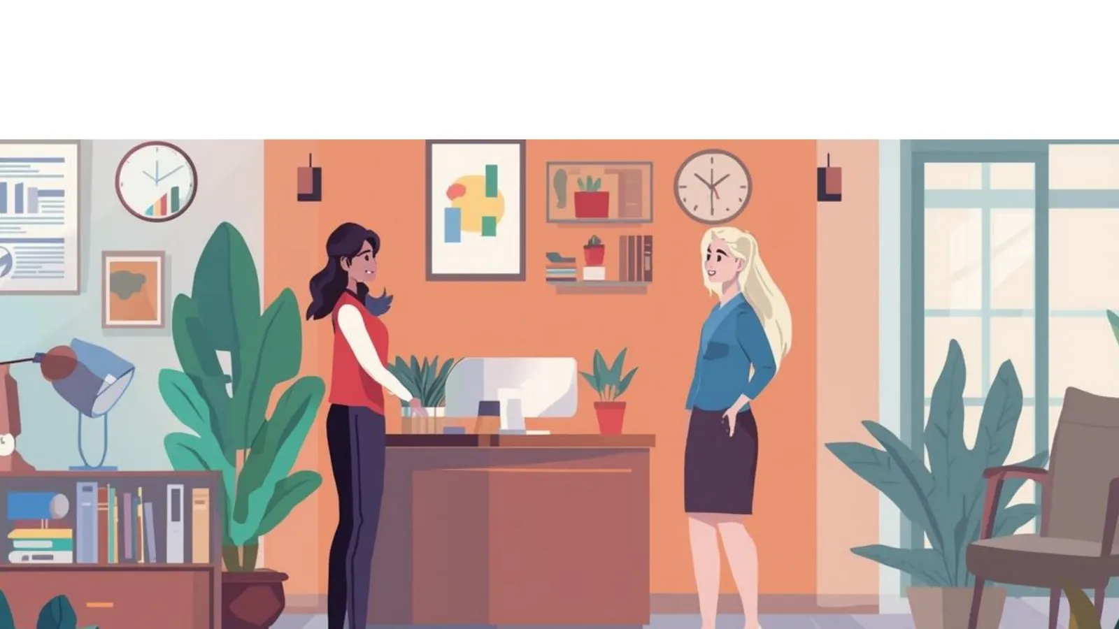 Illustration for “Why do visits weaken the entrance and reception areas?”