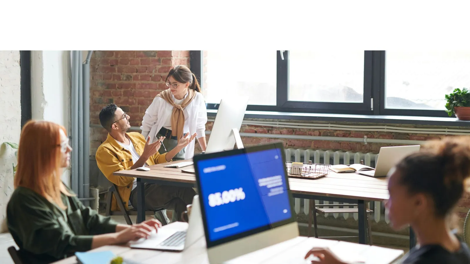 Illustration for “Booking a flex office: the key to a high-performance workstation”
