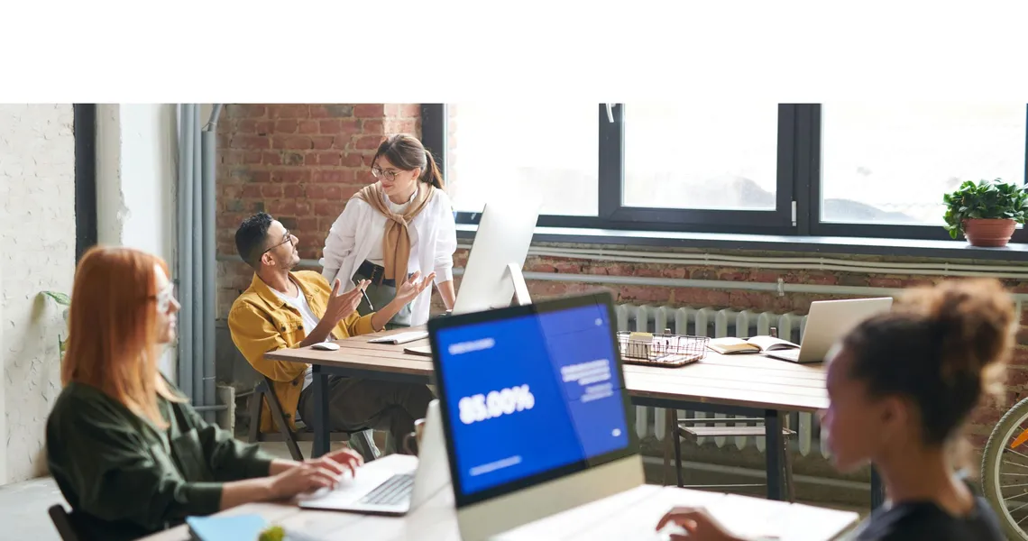 Illustration for “Booking a flex office: the key to a high-performance workstation”