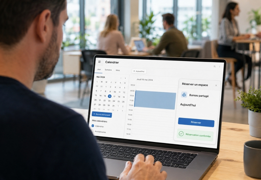 Booking an office day through Outlook and Teams